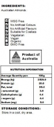 Priority Health Almonds Dry Roasted Australian 6kg