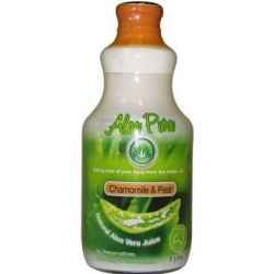Aloe Vera Pulp Juice (Glass) 1lt (6)