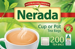 Nerada Cup or Pot Teabags 400g 4x200