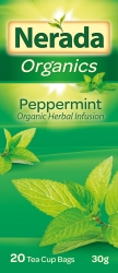 Nerada Organic Peppermint 20 Teabags 8x30g