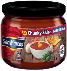 San Marcos Chunky Salsa Medium 330g (12)