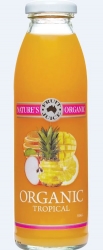 Natures Organics Tropical Juice 350ml (12)