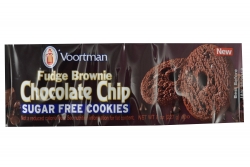 Voortman Fudge Brownie Choc Chip Cookies Sugar Free