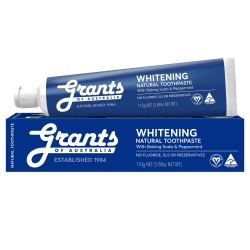 Grants Whitening Toothpaste with Baking Soda Natural Mint 110g