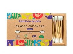 Bamboo Buddy Bamboo Cotton Tips 200 (10)