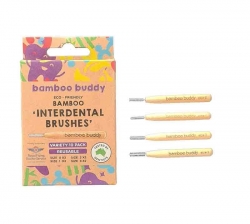 Bamboo Buddy Bamboo Interdental Brushes Variety Pack (10)