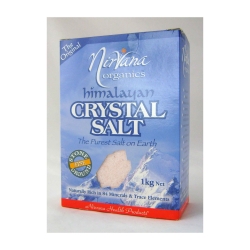 Nirvana Himalayan Crystal Salt Stone Ground Fine 1kg