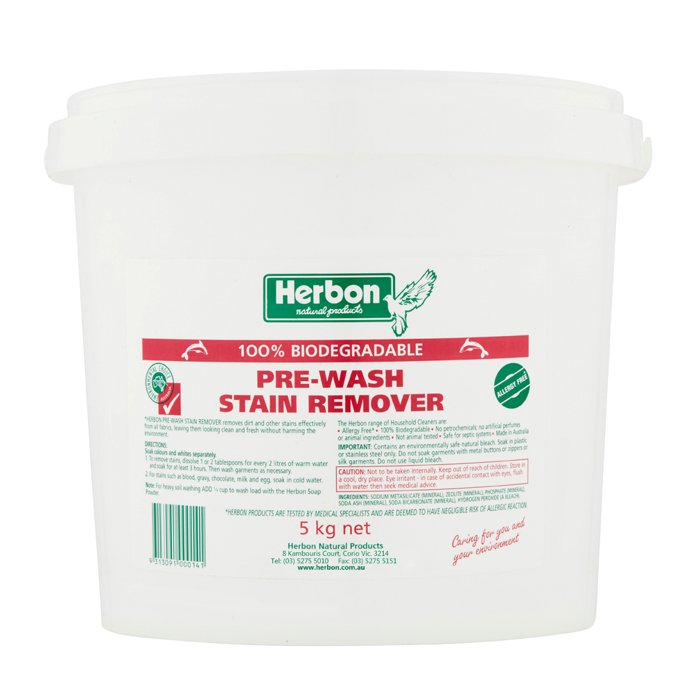 Herbon Prewash Stain Remover 5kg