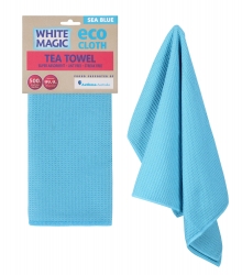Tea Towel Single Sea Blue (6)