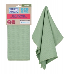 Tea Towel Single Olive (6)