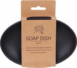 Eco Basics Soap Dish Black (12)