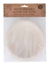 Eco Basics Biodegradable Sugarcane Bowl - 10pcs (6)