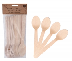 Eco Basics Biodegradable Wood Spoon - 18pcs (6)