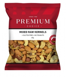 Premium Choice Mixed Raw Kernels (No Peanuts) (Portion Control) 12x40g