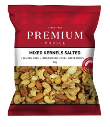 Premium Choice Salted Mixed Kernels (No Peanuts) Portion Control 12x35g