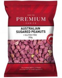 Premium Choice Sugared Peanuts 12x350g