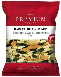 Premium Choice Raw Fruit & Nut Mix 15x250g