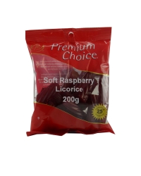 Premium Choice Soft Strawberry Licorice 12x200g